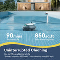 Pooleco 10s Cordless Robotic Pool Cleaner with Remote & APP Control